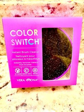 Vera Mona Color Switch Instant Brush Cleaner - Pink